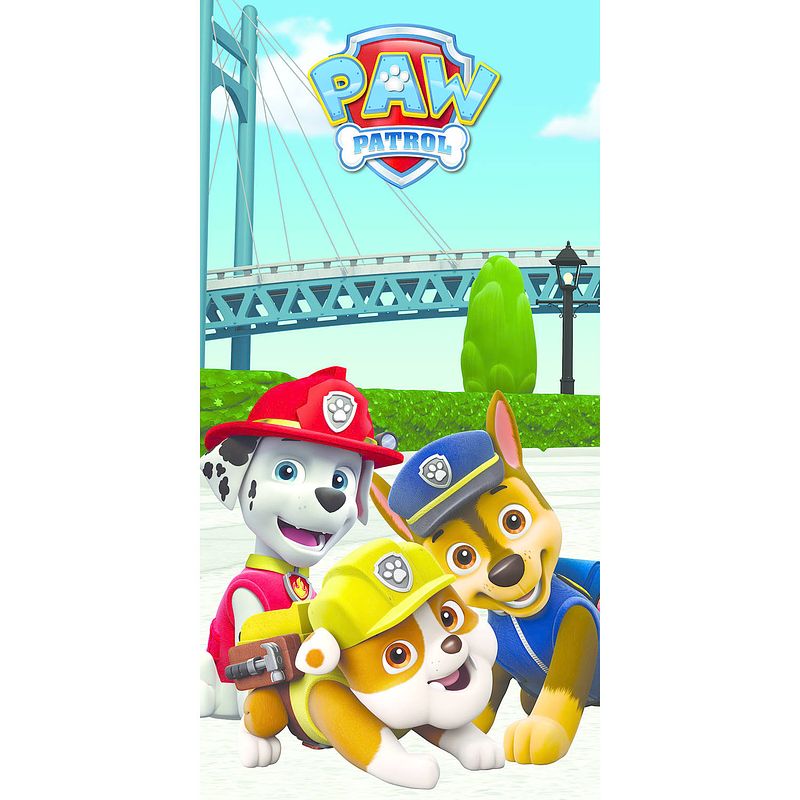 Foto van Paw patrol - strandlaken - 70 x 140 cm - multi