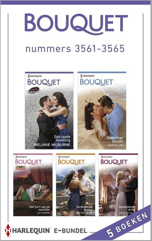 Foto van Bouquet e-bundel nummers 3561-3565 (5-in-1) - christina hollis - ebook (9789402505702)