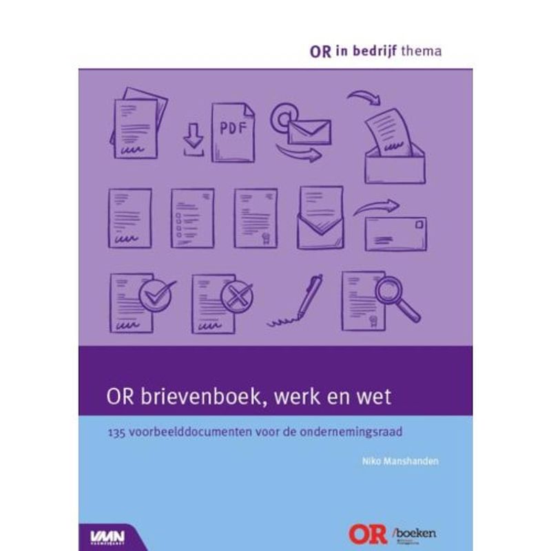 Foto van Or brievenboek, werk en wet - or in bedrijf thema