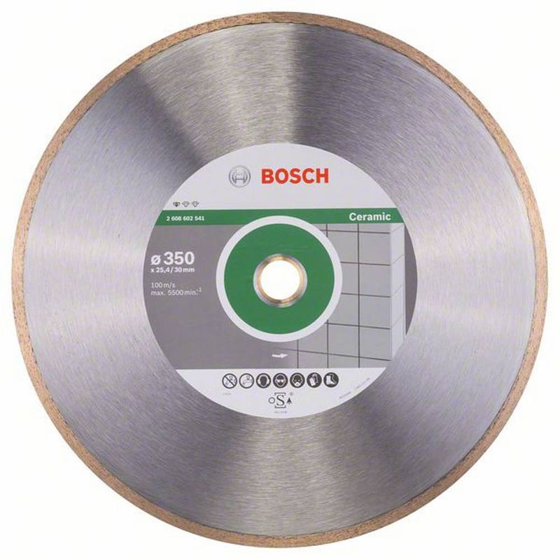 Foto van Bosch accessories 2608602541 bosch power tools diamanten doorslijpschijf diameter 350 mm 1 stuk(s)