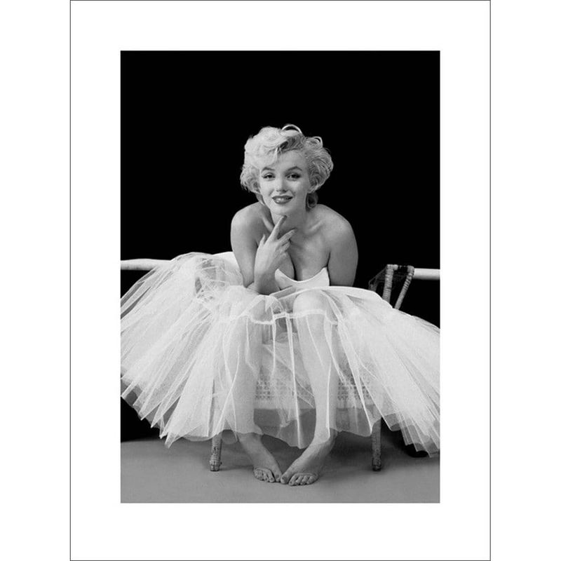 Foto van Pyramid marilyn monroe ballerina kunstdruk 60x80cm