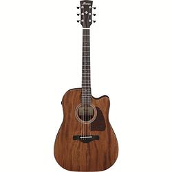 Foto van Ibanez aw1040ce artwood open pore natural elektrisch-akoestische westerngitaar