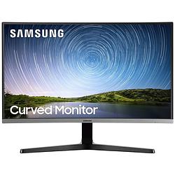 Foto van Samsung c27r502fhr curved led-monitor 68.6 cm (27 inch) energielabel f (a - g) 1920 x 1080 pixel full hd 4 ms hdmi, vga, hoofdtelefoon (3.5 mm jackplug) va led