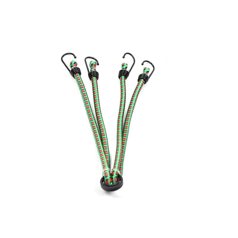 Foto van Snelbinders - bagagespin 4 haken - spinbinder 60 cm met vier elastische armen -spinbinder 45 cm met vier elastische arme