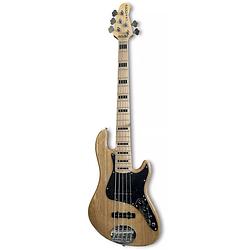 Foto van Lakland skyline dj-5 darryl jones signature natural gloss 5-snarige elektrische basgitaar