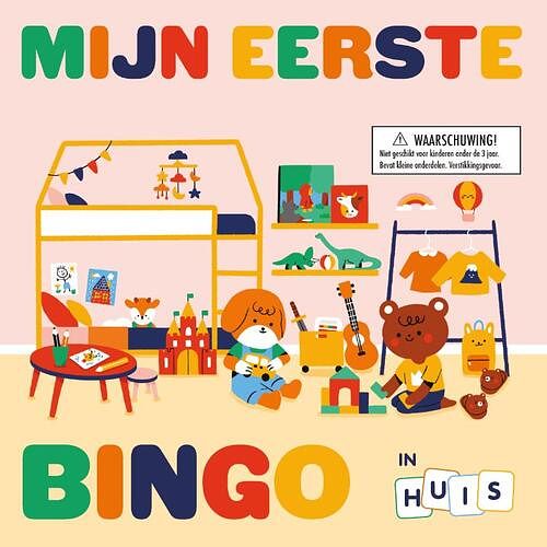 Foto van Mijn eerste bingo in huis - paperback (9789492938572)