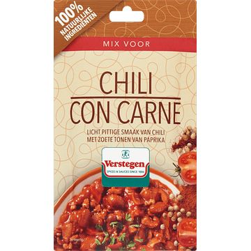 Foto van Verstegen mix voor chili con carne 25g bij jumbo
