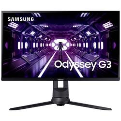 Foto van Samsung odyssey g3 f24g33tfwu led-monitor 61 cm (24 inch) energielabel f (a - g) 1920 x 1080 pixel full hd 1 ms hdmi, vga, displayport, hoofdtelefoon (3.5 mm