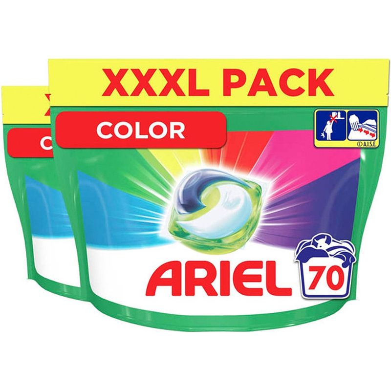 Foto van Ariel prof allin1 pods color - voordeelverpakking - 140 wasbeurten