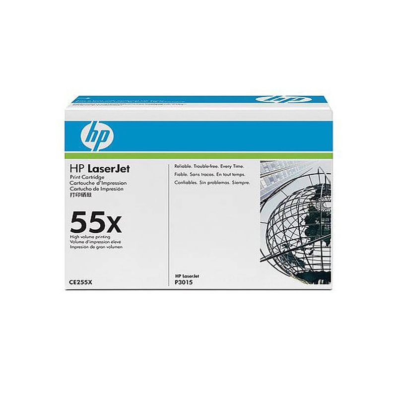 Foto van Hp 55x zwart toner