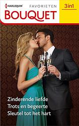 Foto van Zinderende liefde / trots en begeerte / sleutel tot het hart - lynne graham, helen brooks, kim lawrence - ebook