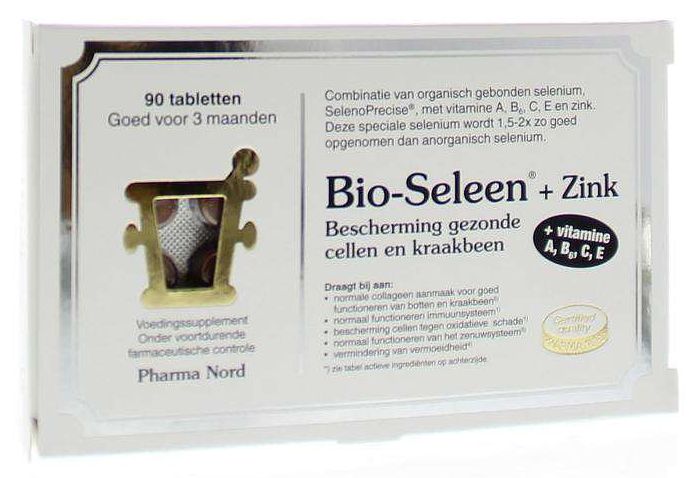 Foto van Pharma nord bio-seleen + zink tabletten