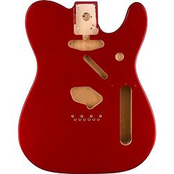 Foto van Fender classic series 60'ss telecaster ss alder body candy apple red losse elzenhouten solid body voor elektrische gitaar