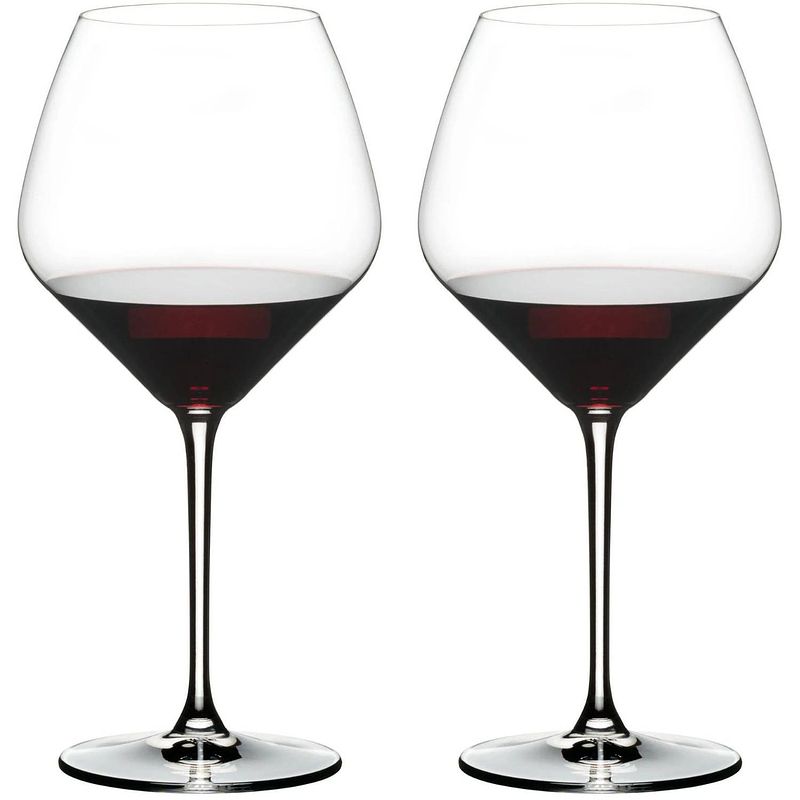 Foto van Riedel rode wijnglazen heart to heart - pinot noir - 2 stuks