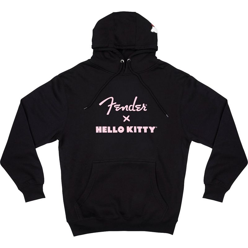 Foto van Fender x hello kitty logo hoodie zwart m