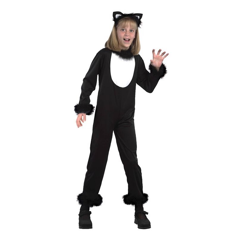 Foto van Onesie pak katten/poezen voor kids 140 - 8-10 jr