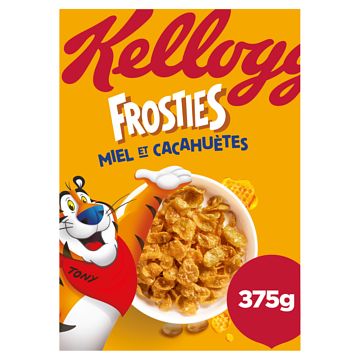 Foto van 2 voor € 5,00 | kellogg'ss frosties honey & peanuts 375g aanbieding bij jumbo