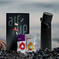 Foto van Air up ® 480 ml steel bottle black starterskit + twee pods