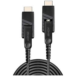 Foto van Lindy aansluitkabel hdmi-micro-d stekker, hdmi-micro-d stekker 40 m zwart 38323 hdmi-kabel