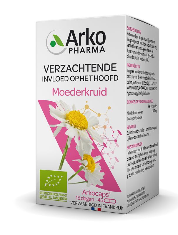 Foto van Arkocaps moederkruid capsules 45st