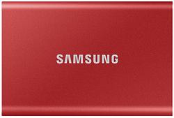 Foto van Samsung externe ssd t7 2tb (rood)