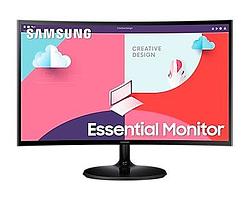 Foto van Samsung ls24c360eauxen monitor zwart
