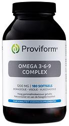 Foto van Proviform omega 3-6-9 complex 1200mg