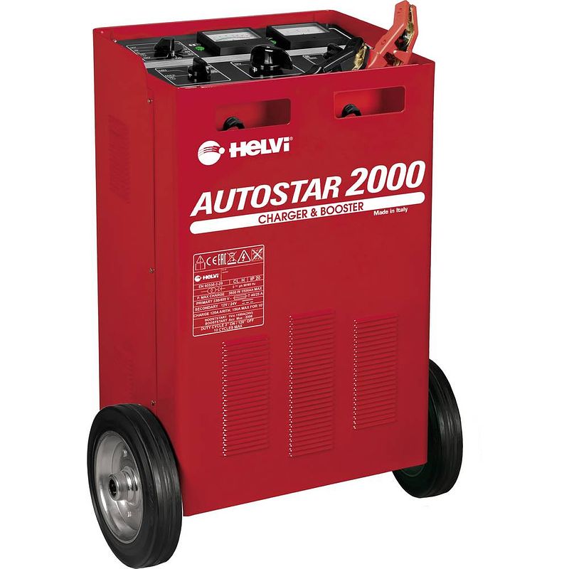 Foto van Helvi autostar 2000 oplader 12 v, 24 v 120 a