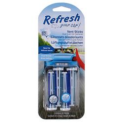 Foto van Refresh your car luchtverfrisser geursticks new car breeze 4 stuks
