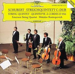 Foto van Schubert: string quintet in c major d.956, op. pos - cd (0028943179225)