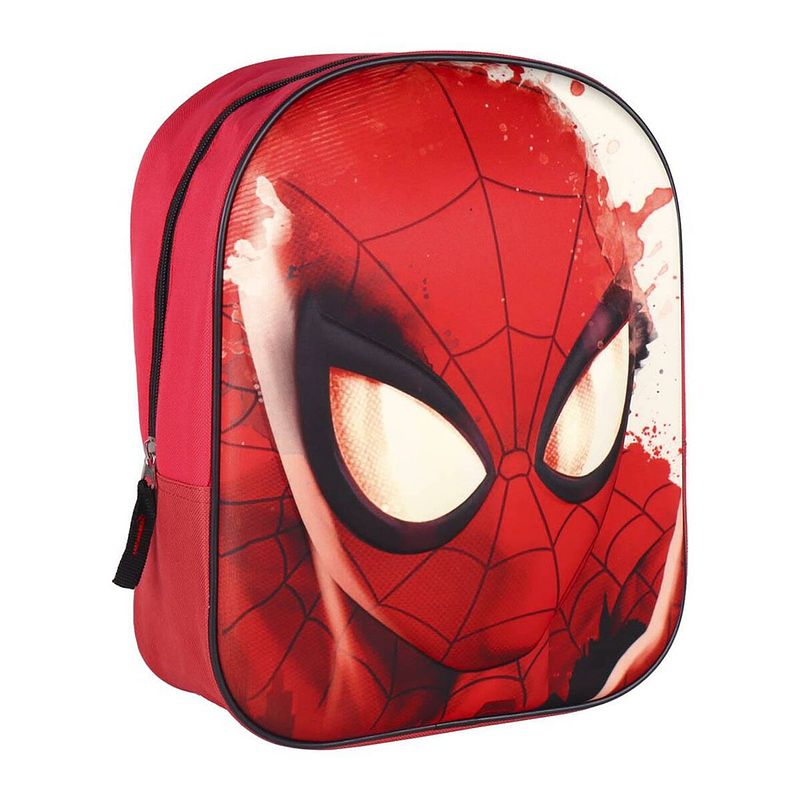 Foto van Schoolrugzak spiderman rood (25 x 31 x 10 cm)