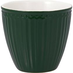 Foto van Greengate beker (latte cup) alice pinewood green 300 ml - ø 10 cm