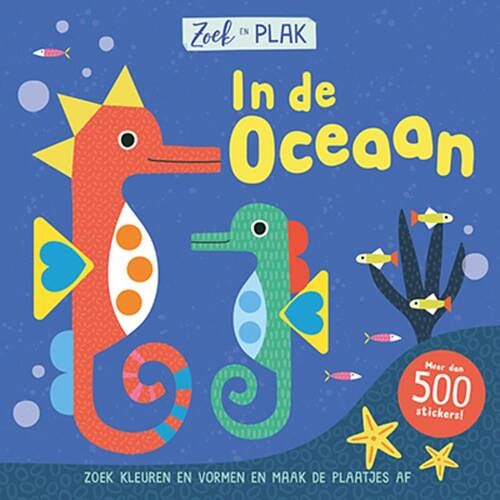 Foto van Zoek en plak - in de oceaan - paperback (9789463548700)