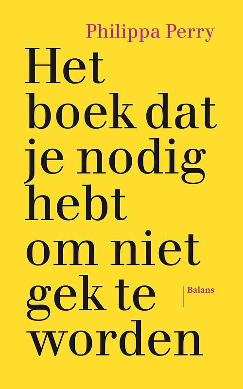 Foto van Het boek dat je nodig hebt om niet gek te worden - philippa perry - ebook