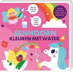 Foto van Kleuren met water - eenhoorn - imagebooks factory - kartonboekje;kartonboekje (9789464080926)