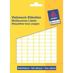 Foto van Avery witte etiketten ft 13 x 8 mm (b x h), 3.712 stuks