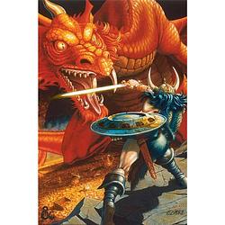 Foto van Pyramid dungeons & dragons classic red dragon battle poster 61x91,5cm