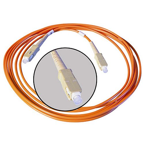 Foto van Alva madi0,5s simplex, 1x sc-plug to 1x sc-plug madi kabel 0.5m