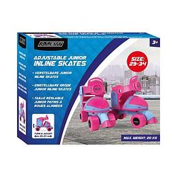 Foto van Alert inline skates junior meisjes maat 29-34 roze