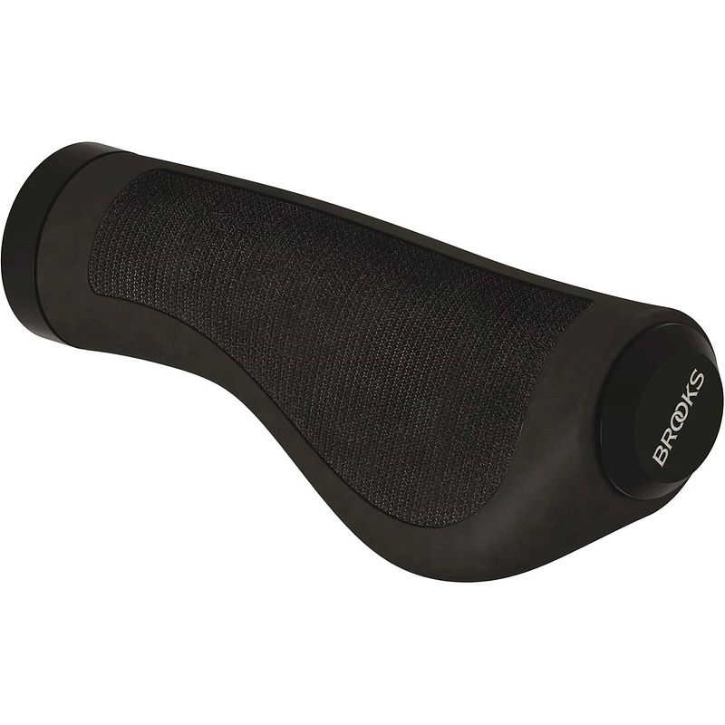 Foto van Brooks handvatten ergonomic cambium grips 130mm black