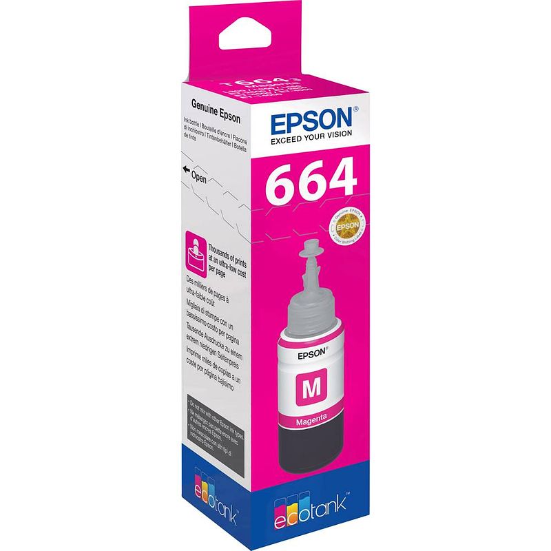 Foto van Epson 664 inktflesje magenta