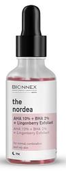 Foto van Bionnex nordea aha 10% + bha 2% + lingonberry exfoliant