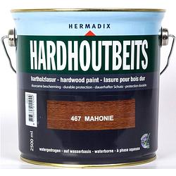 Foto van Hermadix - hardhoutbeits 467 mahonie 2500 ml