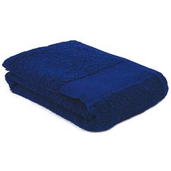 Foto van Arowell sporthanddoek fitness handdoek 130 x 30 cm - 500 gram - donkerblauw (5 stuks)