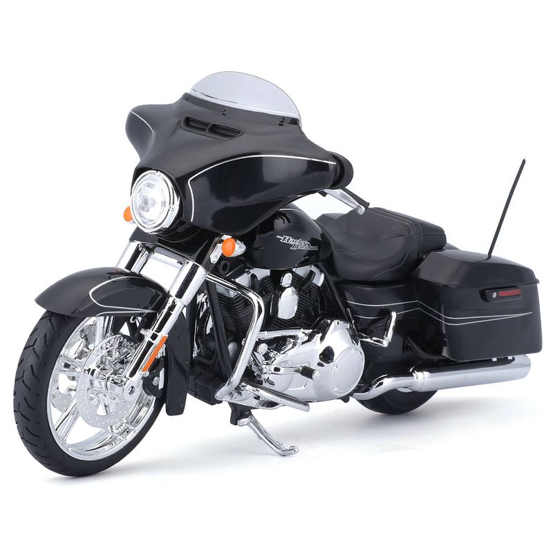 Foto van Speelgoed motor harley davidson street glide 2020 1:12/20 x 8 x 11 cm - speelgoed auto's