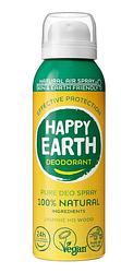 Foto van Happy earth pure deo spray jasmine ho wood