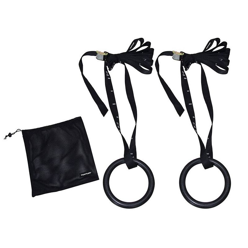 Foto van Tunturi abs gym ringen - inclusief straps