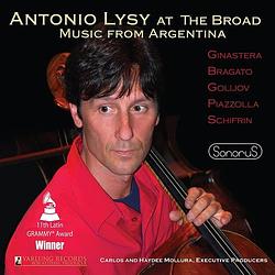 Foto van Antonio lysy at the broad: music from argentina - cd (0198002894571)