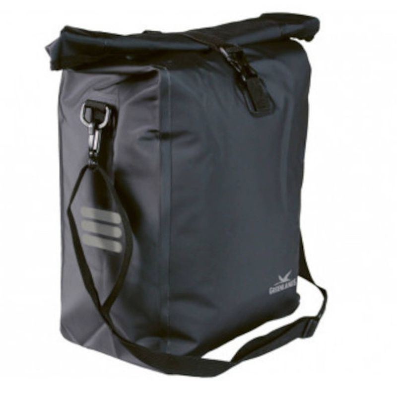 Foto van Greenlands fietstas urban style 18,5 liter polyester zwart