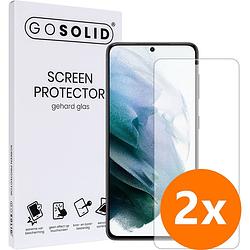 Foto van Go solid! screenprotector voor oppo reno 8 pro+ gehard glas - duopack